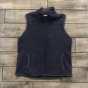 Old Navy Dark Gray Fleece Vest